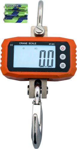 Hängende Kranhakenwaage 1t 1000kg LCD SOLID