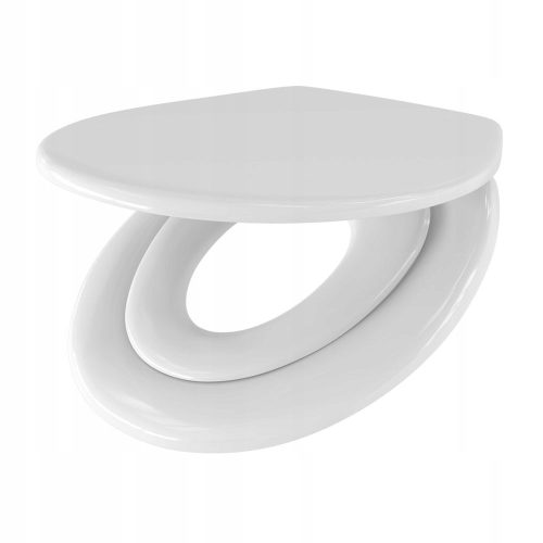 Toilettensitze Royal Sanitary RSADESK Toilettensitz, weißer Duroplast