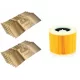  Karcher Papierstaubsaugerbeutel WD3, WD 3.200, MV3, SE4001 10 Stk.
