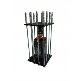  NeoGraw Alkoholkäfig 14 x 14 x 34 cm schwarz