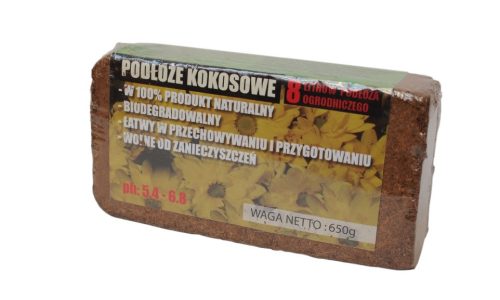 Gartenerde Dixiestore 1638 Kokossubstrat 5,4-6,8 pH 650 g 5 Stk.