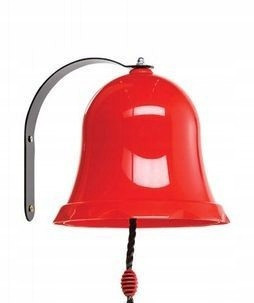 Rote KBT-Spielplatzglocke