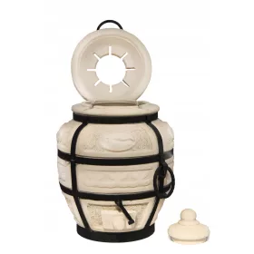 Grill Tandoor Hunter Ofen mit Klappdeckel