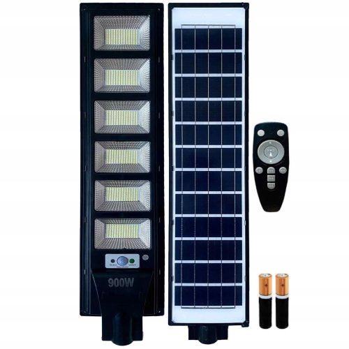 Straßenlaternen für den Garten Straßenlaterne 900 W 90000 lm batteriebetrieben, Solar