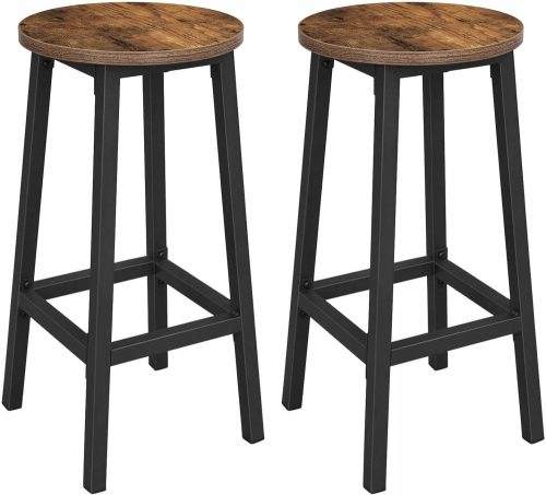  Songmics Hocker, Brauntöne, 65 cm