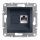  Schneider Electric Wandsteckdose, Anthrazit