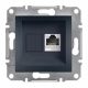  Schneider Electric Wandsteckdose, Anthrazit