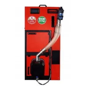    Pelletkessel CAMINO 4 SLIM 10 kW + EcoMax 920 Touch + 0 % Ratenzahlung + KOSTENLOS