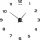 Uhr für zu Hause Wanduhr anders|INTERSIDE Wanduhren schwarz 130cm