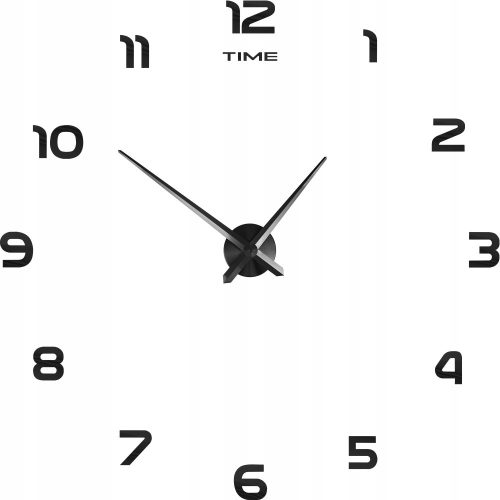 Uhr für zu Hause Wanduhr anders|INTERSIDE Wanduhren schwarz 130cm