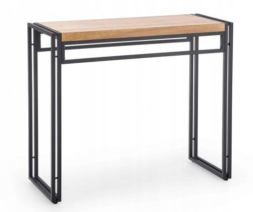 Halmar Bolivar KN1 Konsole 90x35x76 cm goldene Eiche