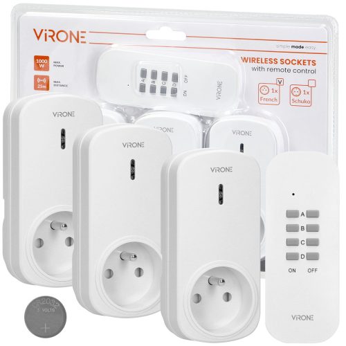Executive-Elemente – Smart Home Fernbedienungssteckdose Virone, weiß