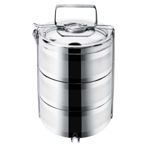 Thermoskanne Für Suppen Orion Premium Line Speisethermoskanne 3,3 l, Silber