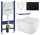 Geberit Unterputz-WC-Set, Mexen Carmen