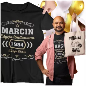    GEBURTSTAG GESCHENK 16-99 T-SHIRT GEBEN SIE DAS JAHR + DEN NAMEN EIN