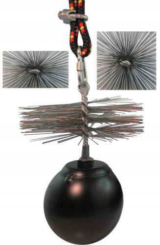 Schornsteinreinigungsset, 3,5 kg, 15 m Kabel