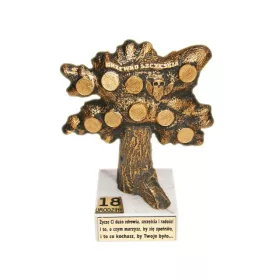  Baum des Glücks Statuette mit Pennies Geschenk 18