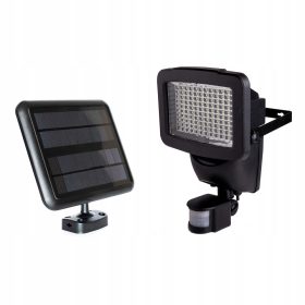  Gestänge Fassadenleuchte 400 lm, solarbetrieben