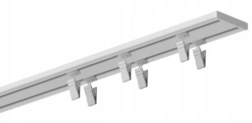 Deckenschienen Gardinenstange, Deckenschiene, Aluminium, kleine Einheit, 170 cm