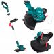 Trimmer, Freischneider und Grasschneider NAC TB-BL-LI-20V Akku-Trimmer