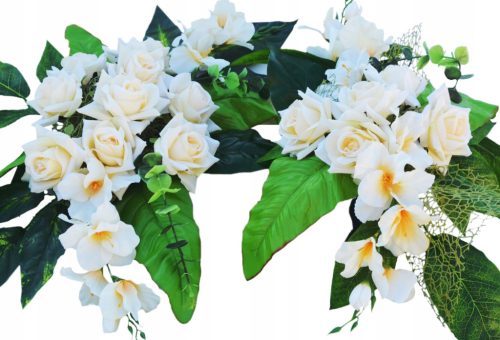  Künstliche Blumen Grabdekoration Friedhof SET