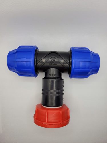  T-Stück S60x6x32mm für IBC Mauzer Container