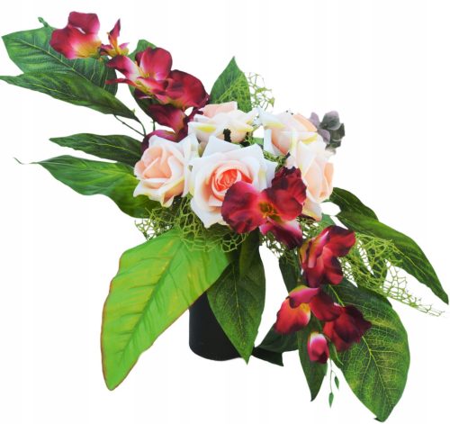  BOUQUET Künstliche Blumen Grabdekoration Friedhof