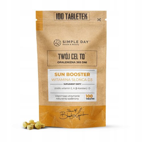 Sun Booster - Nahrungsergänzungsmittel für gesunde Haut und natürliche Bräune
