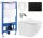 Mexen Lena Unterputz-Toilettenset