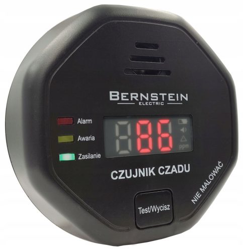 Bernstein CMD-01NJ Kohlenmonoxidmelder, schwarz