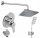 Vena IDEAL Unterputz-Duschset
