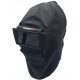 WIG-Ledermaske 110x60 mit Kapuze und Nackenschutz