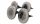  JMD eingebettete Solarlampe Silber 12,6 cm 4 Stk.