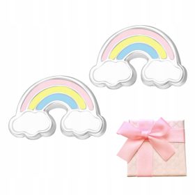  Alltägliche Ohrringe Alola Ula-Ula mehrfarbige Regenbögen