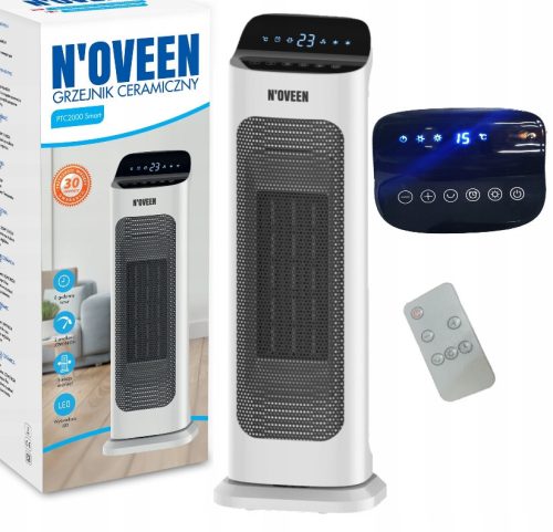 Noveen PTC2000 Tower Smart 2000 W Keramik-Elektroheizung
