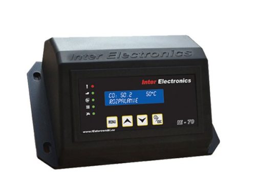 Doppelfunktionsofen von Inter Electronics mit einem 20-kW-Öko-Erbsenkohletank