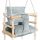 Kruzzel Eimerschaukel 34 x 26 x 34 cm