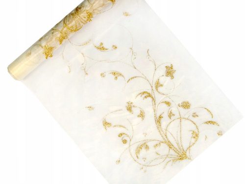  Organza PartyDeco ORD3-079 0,36 x 9 m Creme