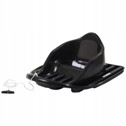  STIGA BABY CRUISER KINDERKUNSTSTOFFSCHLITTEN MIT RÜCKENLEHNE, SCHWARZ