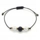  NoVa Bergkristall Onyx ARMBAND