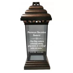  GRADDLE LAMPION-Widmungsgravur zum Todestag