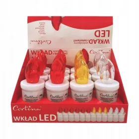  LED-Einsatz für Cortina-Kerzen 11 cm