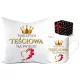  Set aus Kissen und Becher als GESCHENK FÜR SCHWIEGERMUTTER
