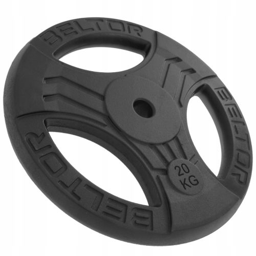  BELTOR GUSSEISEN LAST FASTGRIP LENKER GYM 20KG 29MM