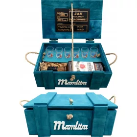  MASZLITRA-GESCHENKBOX MIT GRAVIERTER XXL-ALKOHOLBOX