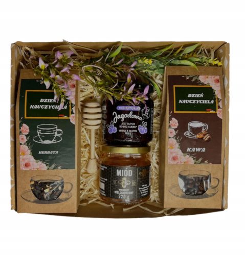  GESCHENKKORB mit Tee und Schokolade GESCHENK