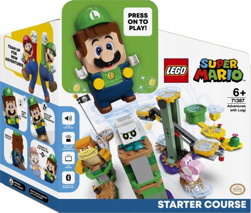  LEGO Super Mario 71387 Abenteuer mit Luigi Starter-Set