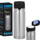 Thermoskanne Für Suppen N'oveen TB802 Getränkethermoskanne, 0,4 l, Grautöne, Silber