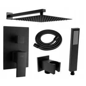  MEXEN UNO DR02 VERDECKTES BRAUSESET SCHWARZ