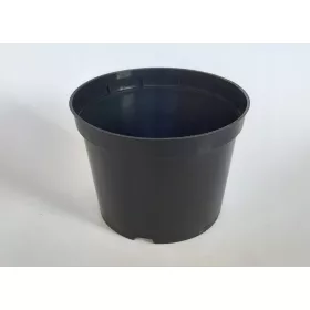    PSGR Blumentopf 17,5 cm x 23 x 17,5 cm Durchmesser 23 cm Kunststoff schwarz
